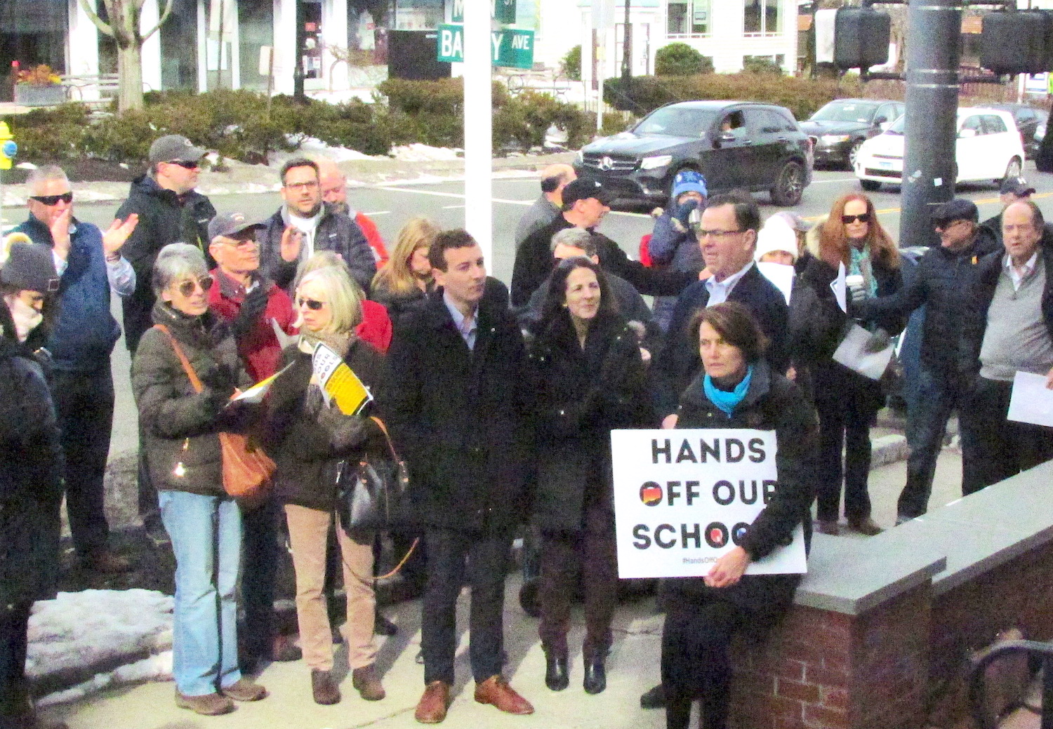 Wilton Represents at Weekend Hands Off Our Schools Rally [VIDEO] - Good ...