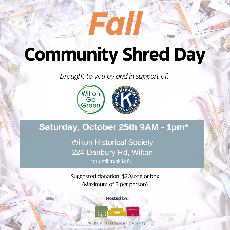 Community Shred Day - Good Morning Wilton