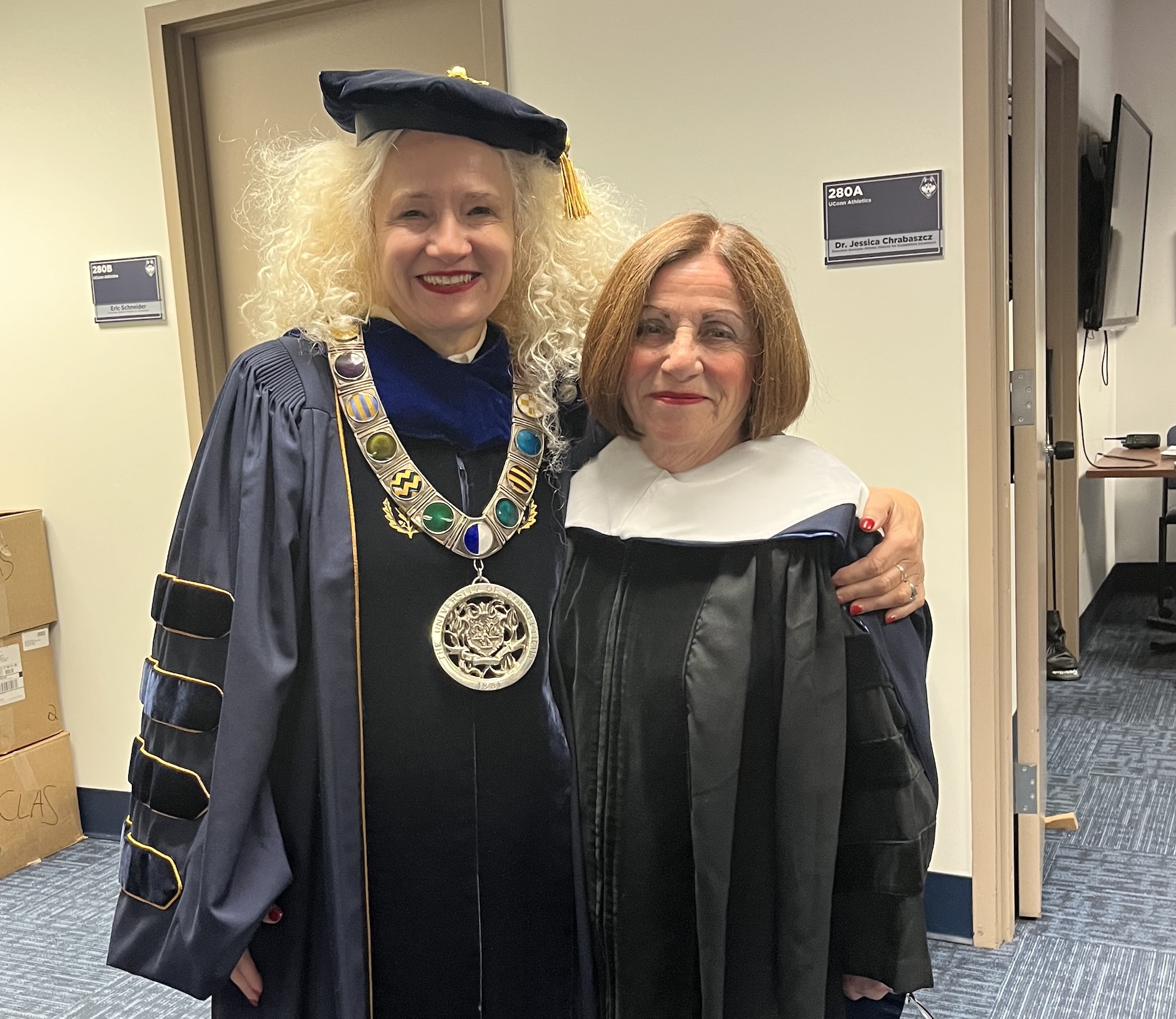 Wilton First Selectman Toni Boucher Receives Honorary Doctorate from UConn, Delivers School of Business Commencement Address